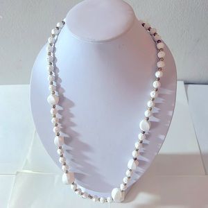 Faux Pearl Necklace